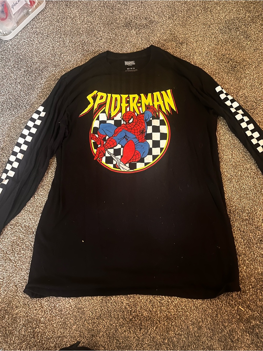 Marvel Black Logo Graphic Tee